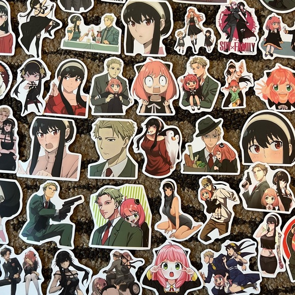 COPY - Spy x Family 50 pcs Stickers Set Japanese Anime - Picture 5 of 5
